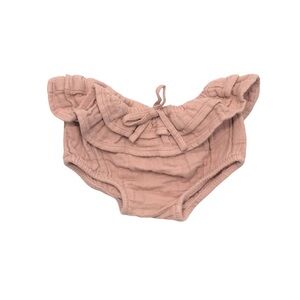 🆕 Jamie Kay Mauve Rose Ruffle Gauze Bloomers